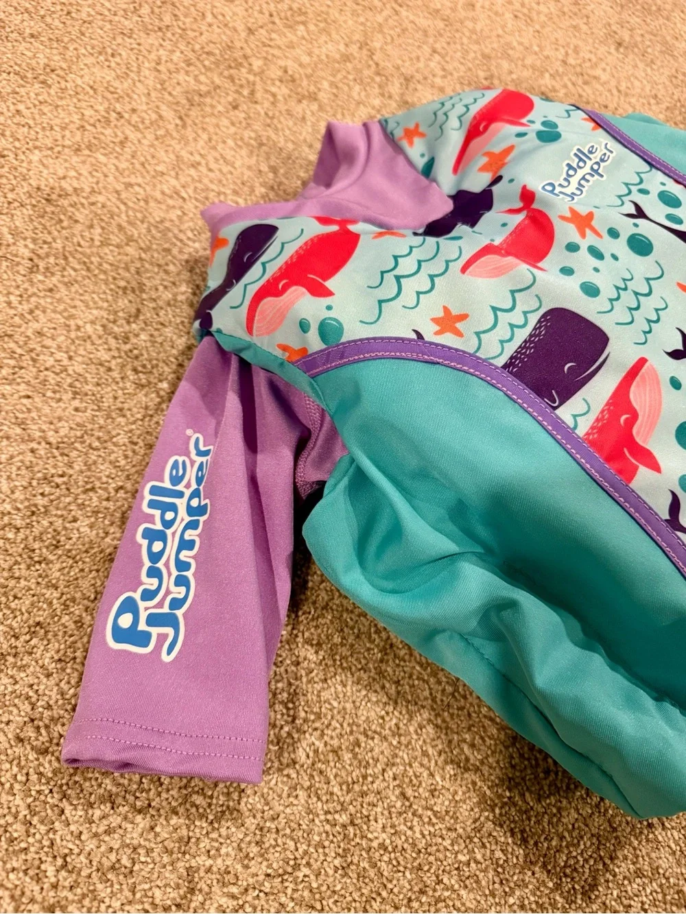 Puddle Jumper Kids 2-in-1 Life Jacket & Rash Guard